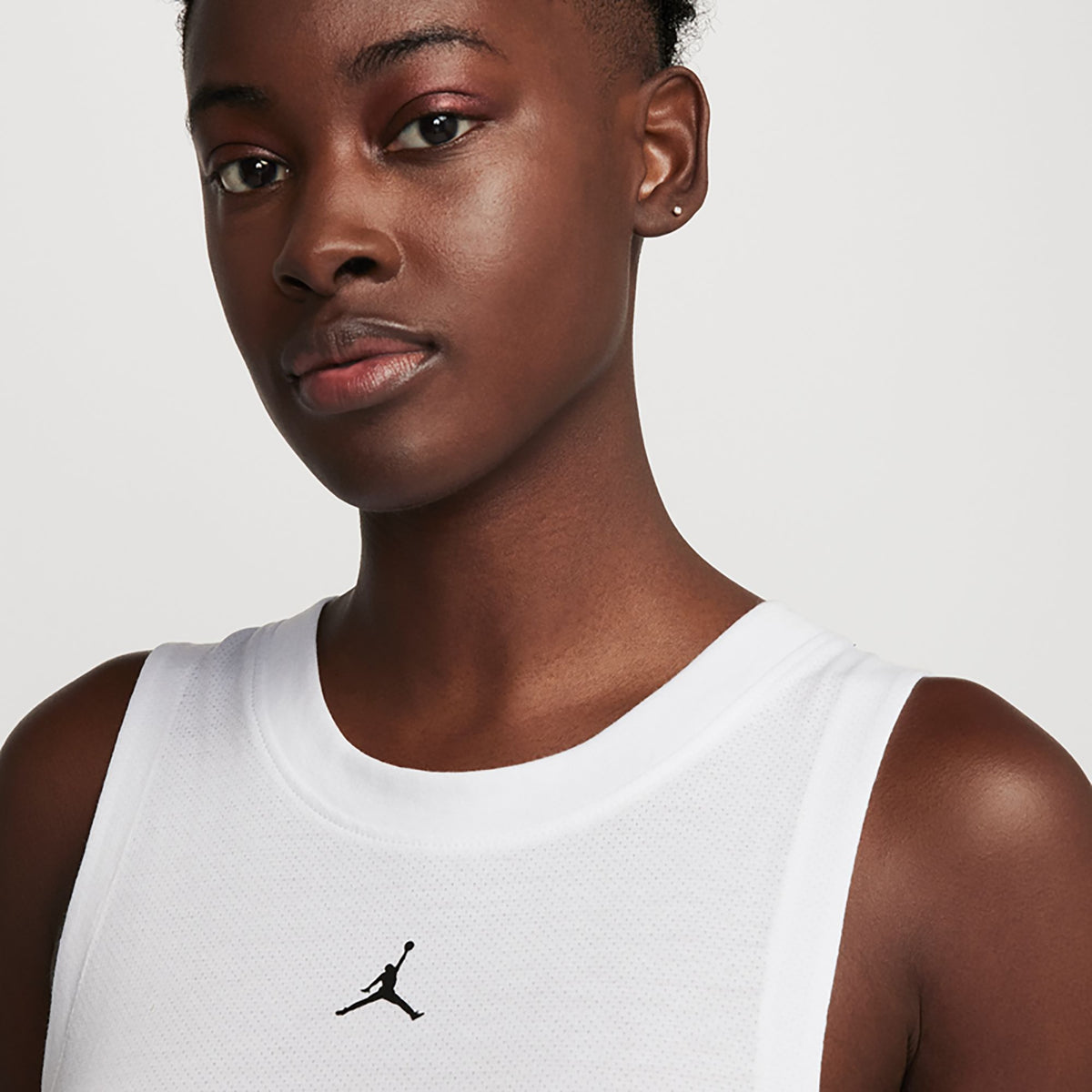 Jordan Women's Sport Diamond Tank Top FB4629 White NWT