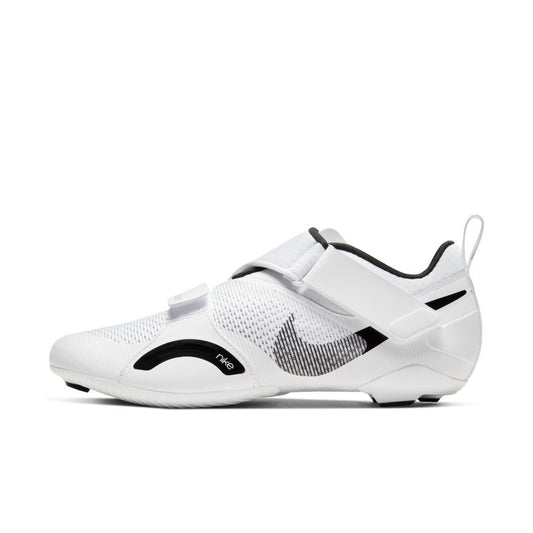 Nike SuperRep Cycle Indoor Cycling Shoes White Black Men's Training Size 10