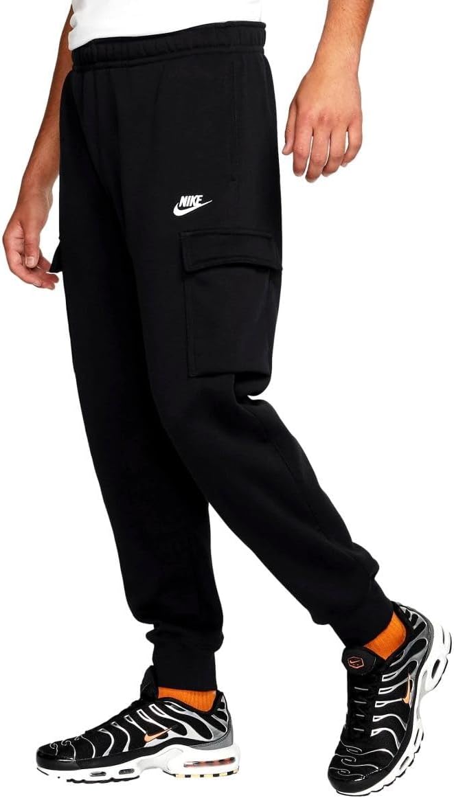 Nike Men’s Cargo Fleece Pants – Black | CD3129-010 - Nike