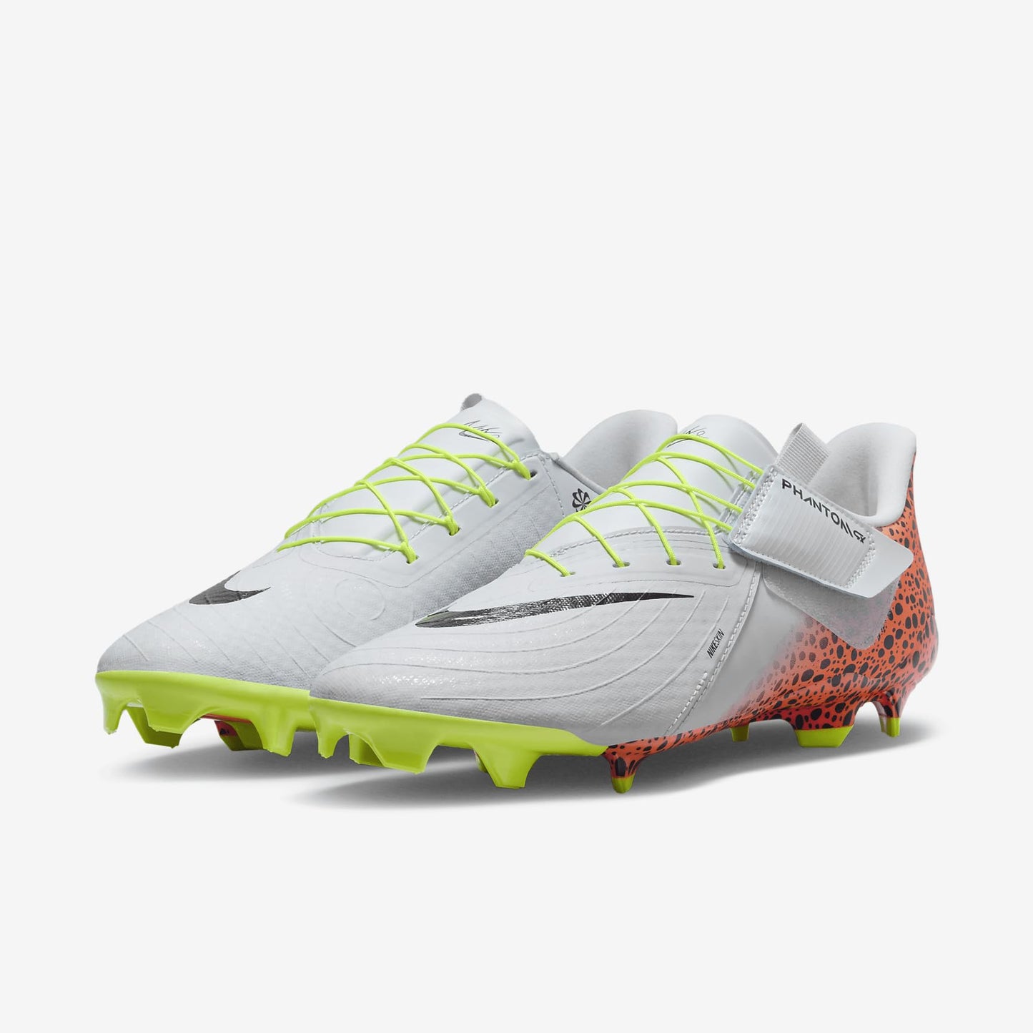 Nike Phantom GX 2 Academy EasyOn Electric MG Low-Top Soccer Cleats (FN8199-900, Multi-Color/Multi-Color) Size 11