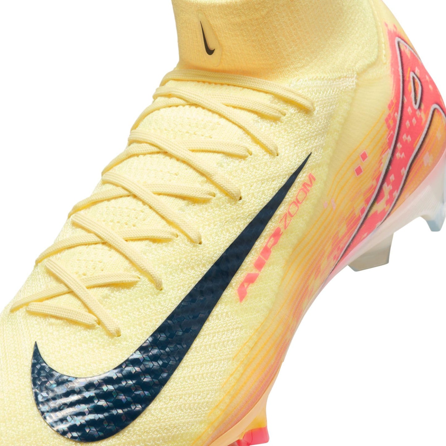 Nike Men's Zm Superfly 10 Elite Cleats Kylian Mbappé Fg Football Boots, Lt Laser Orange Armory Navy, 12