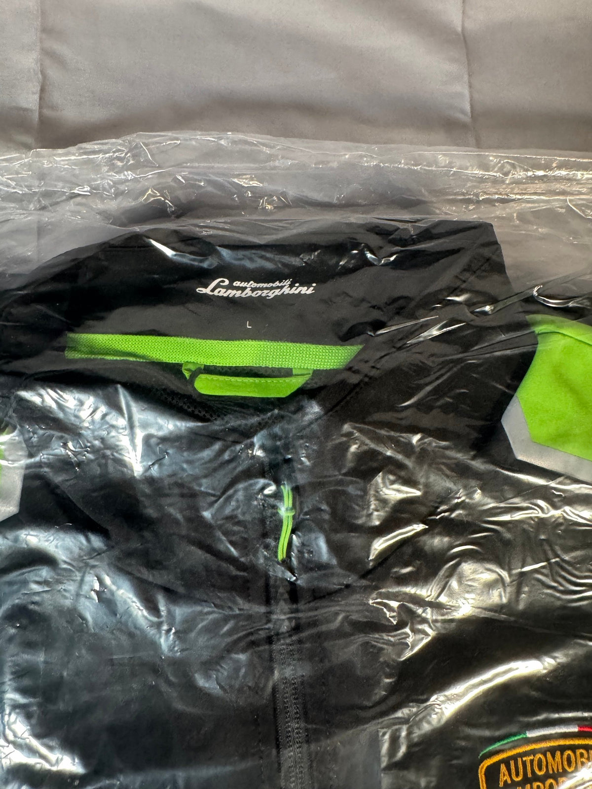 Lamborghini Squadra Corse Men's Team Vest Black Size L LB14G1L