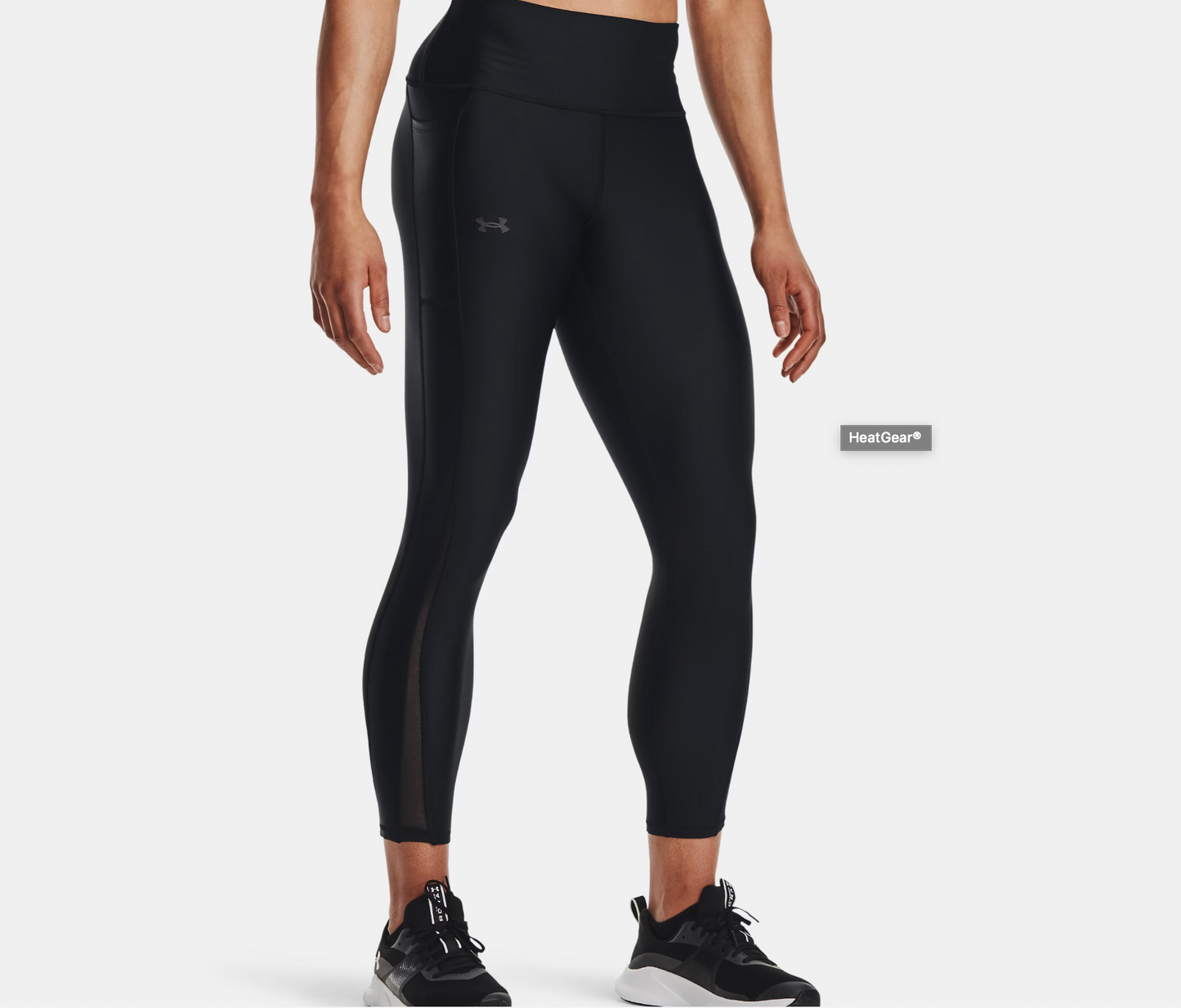 Under Armour HeatGear Armour Ankle Leggings - Black (XS) - Under Armour