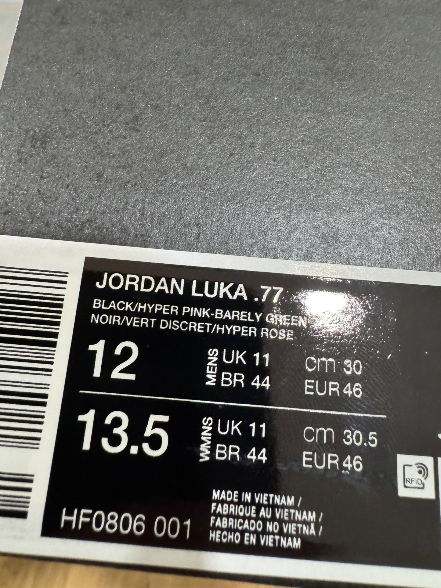 Air Jordan XXXVIII Low Black Pink White Zoom Bred 11 Excellent