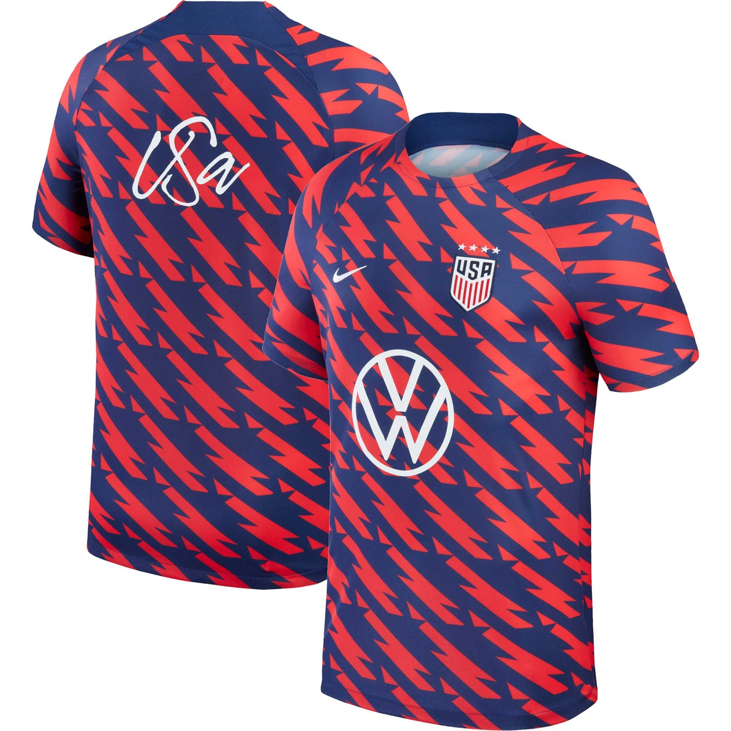 Club America Nike 2022/23 Away Pre-Match Top - Navy - Size S - Nike