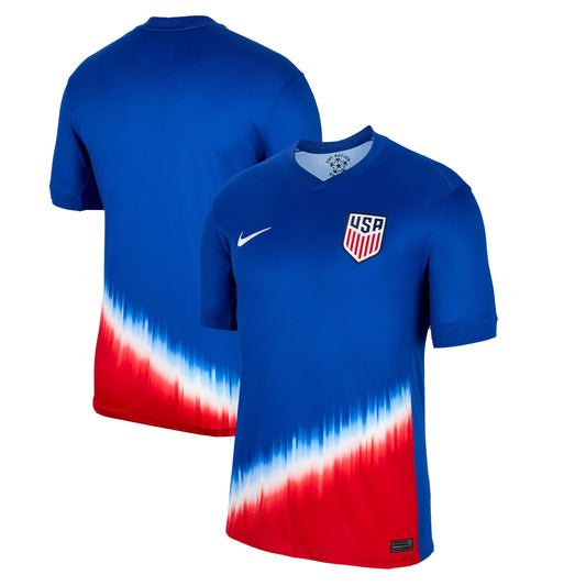 USMNT Nike 2024 Away Replica Jersey - Blue Soccer - Size M