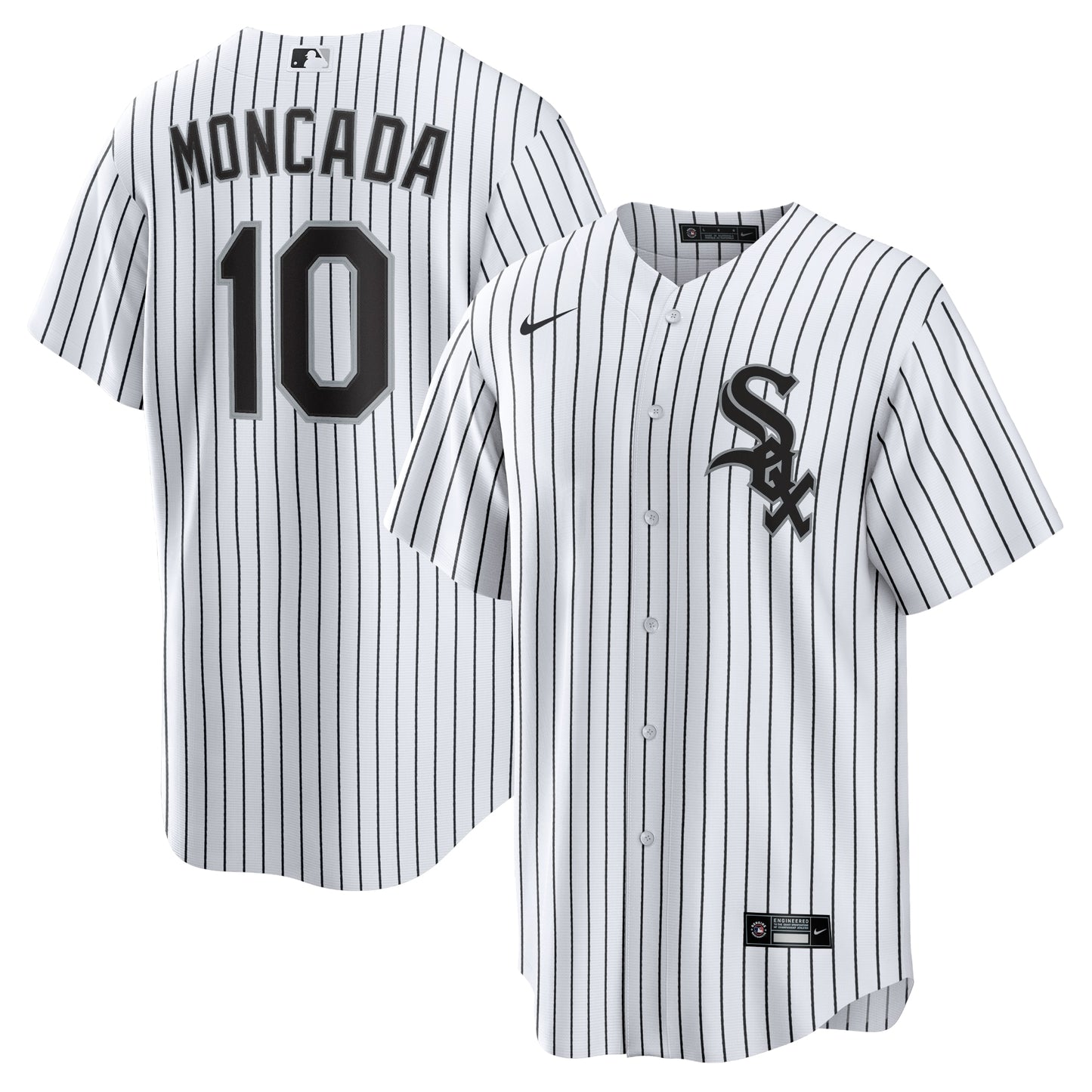 Yoan Moncada Chicago White Sox Nike Home Replica Player Name Jersey - White - Size L