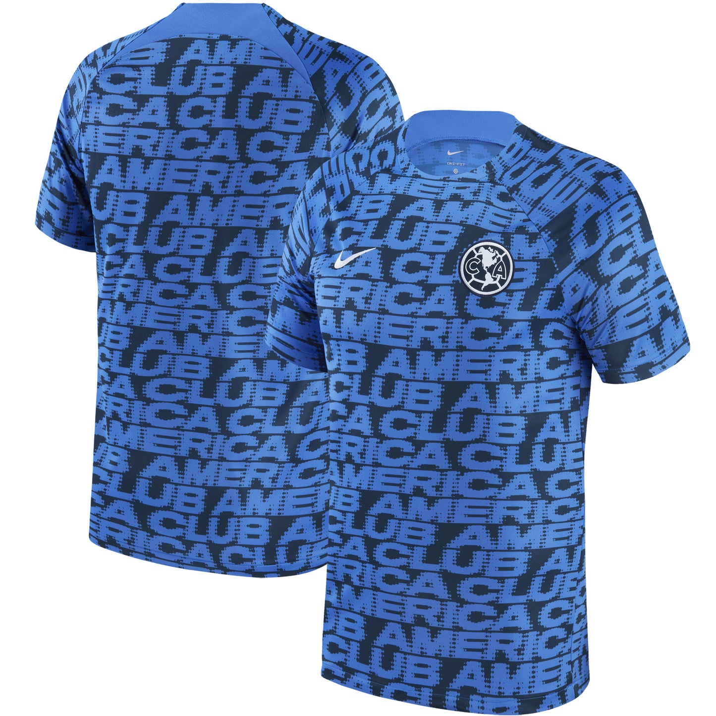 Club America Nike 2023/24 Academy Pro Pre-Match Top - Blue - Size M - Nike