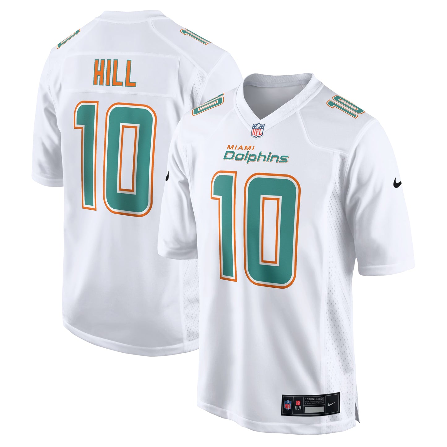 Tyreek Hill Miami Dolphins Nike Fashion Game Jersey - White - Size L - Nike