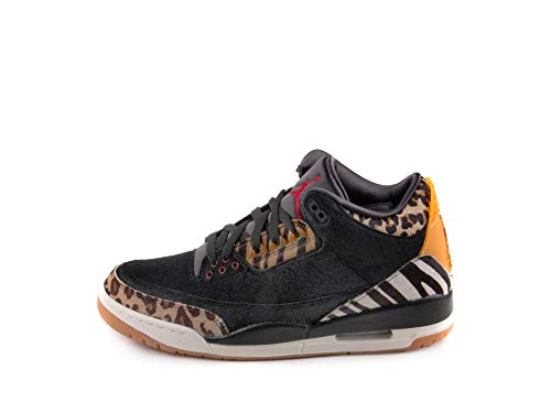 Air Jordan 3 Retro Animal Instinct Men CK4344-002 Black/Sail/Gum Light Brown - Jordan