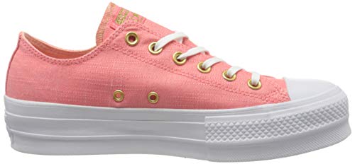 Converse CTAS Lift OX 560675C - Pink/Driftwood/White