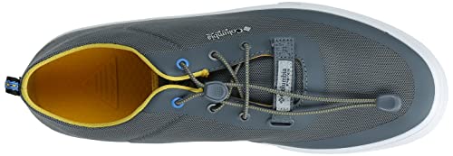 Columbia PFG Dorado CVO PFG Boat Shoe Size Size 12 - Men 176768-033 Grey Steel/Electron Yellow
