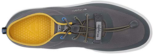 Columbia PFG Dorado CVO PFG Boat Shoe Size Size 12 - Men 176768-033 Grey Steel/Electron Yellow