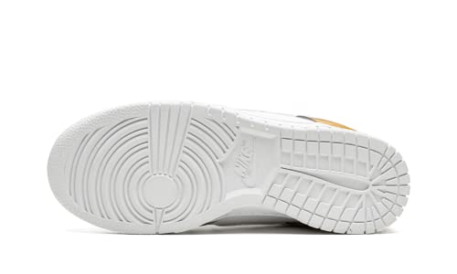 Nike Women Dunk Low DH4403-700 Gold White Silver
