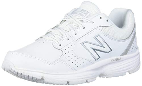 Zapatillas de entrenamiento New Balance 411 V1 para mujer, blanco/blanco, 8.5 US