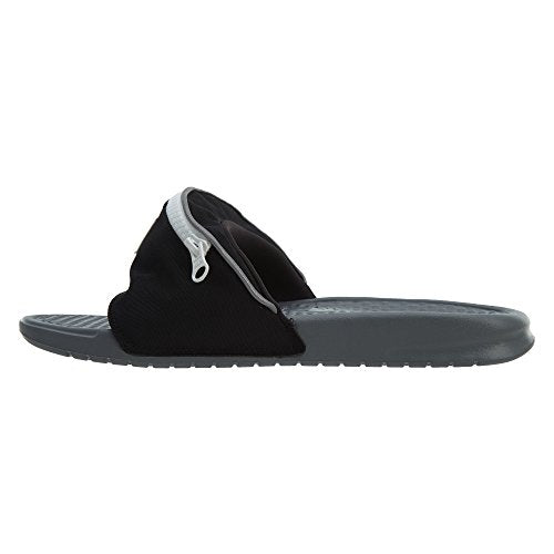 Nike Benassi JDI Fanny Pack Talla 10 - Hombre AO1037-001 Negro/Gris frío