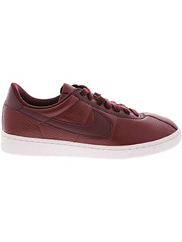 Nike Bruin Leather Team Rojo/Blanco/Maroon nocturno Swoosh - 845056-601 - Talla de hombre 11.5