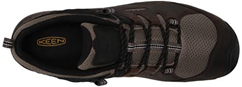 KEEN Men's Steens Vent Hiking Shoe, Brown, 10