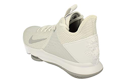 Nike Lebron Witness IV TB Men Basketball CV4004 -100 White Wolf Grey