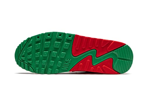 Nike Air Max 90 Nordic Christmas Size 9.5 - Men DC1607-100 White/Green/Red - Nike