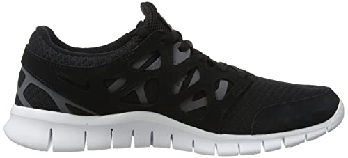 NIKE Free Run 2 Men's Trainers Sneakers Shoes 537732-004, Black Dark Grey White, 11