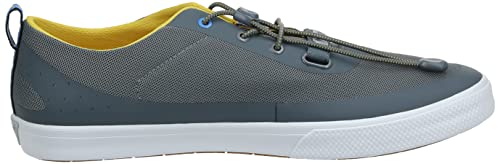 Columbia PFG Dorado CVO PFG Boat Shoe Size Size 12 - Men 176768-033 Grey Steel/Electron Yellow