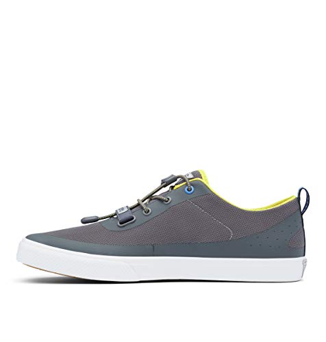 Columbia PFG Dorado CVO PFG Boat Shoe Size Size 12 - Men 176768-033 Grey Steel/Electron Yellow