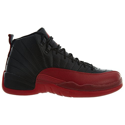 Air Jordan 12 Retro BG Flu Game Size 5Y - Grade School 153265-002 Black/Varsity Red