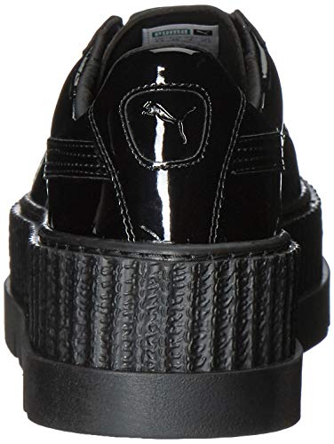 Fenty Puma by Rihanna Mujeres Pointy Creeper Patent Moda Zapatillas Negro
