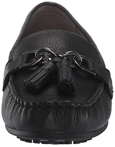 Aerosoles womens Soft Drive Loafer, Black Leather, 6.5 US