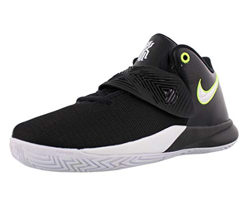 Nike Kids Kyrie Flytrap Iii ps Causal Basketball Bq5621 Shoes, Black/White-volt, 3 Little Kid