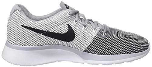 Nike Tanjun Racer Talla 10 - Hombre 921669-001 Gris lobo/Blanco/Negro