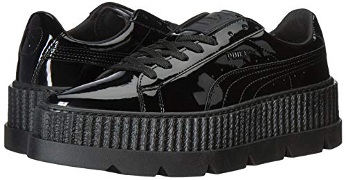 Fenty Puma by Rihanna Mujeres Pointy Creeper Patent Moda Zapatillas Negro