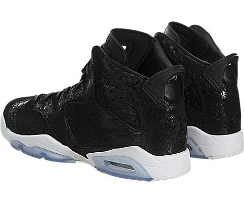 Nike Jordan Air 6 Retro Prem HC GG Kid's Size 5.5/6 Black/White Gym Red