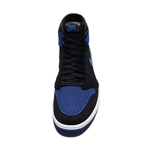 Air Jordan 1 Retro High Flyknit Royal - Men 919704-006 Black/Game Royal-White