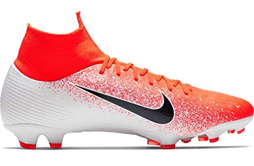 Nike Mercurial Superfly 6 Pro FG Tacos de fútbol Talla 13 - Hombre AH7368-801 Hyper Crimson/Blanco/Negro)
