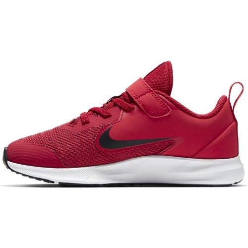 Nike Kids Boy's Downshifter 9 (Little Kid) Gym Red/Black/University Red/White 3 Little Kid