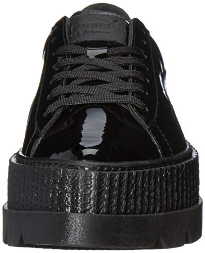 Fenty Puma by Rihanna Mujeres Pointy Creeper Patent Moda Zapatillas Negro