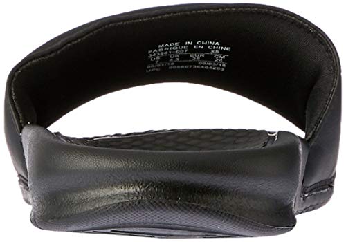 Nike Women's Benassi Just Do It Sandal, Black/Rose Gold, 11 Regular US