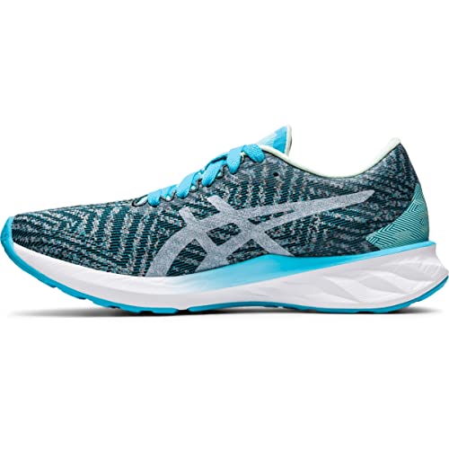 ASICS Women's Roadblast Running Shoes, Aquarium/White