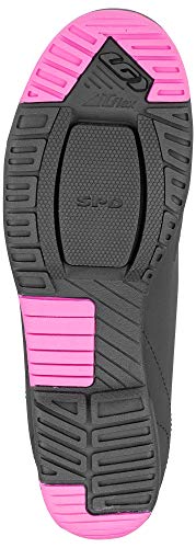 Louis Garneau - Chaussures de vélo urbain pour femme, Noir/Rose, US (9), EU (40)