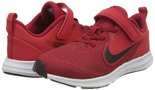 Nike Kids Boy's Downshifter 9 (Little Kid) Gym Red/Black/University Red/White 3 Little Kid