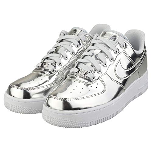 Nike Air Force 1 SP Metallic Chrome Talla 9.5 - Mujer CQ6566 001