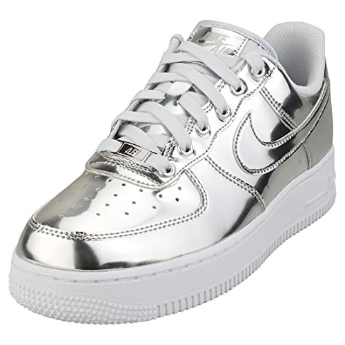 Nike Air Force 1 SP Metallic Chrome Talla 9.5 - Mujer CQ6566 001
