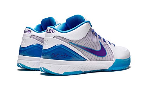 Nike Basketball Kobe 4 Protro Draft Day Hornets Talla 14 - Hombre AV6339-100 Blanco/Púrpura