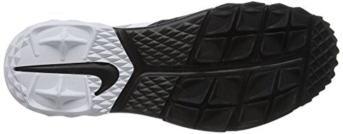 Nike Hombres Nike FI Flex Golf 849960 001 Tamaño de zapatos 10/10.5 Negro/Blanco/Antracita