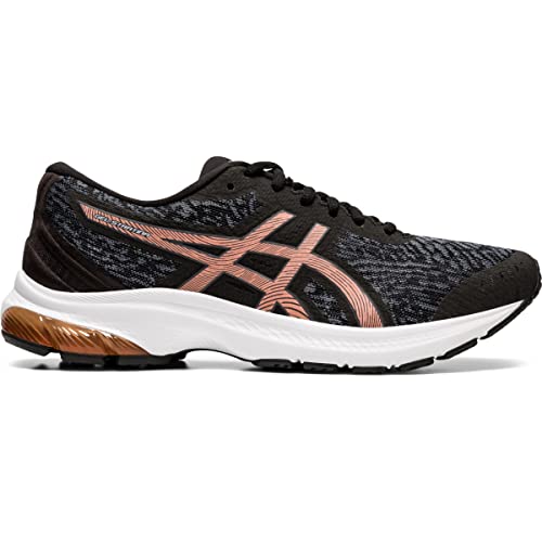 ASICS Women's Gel-Kumo Lyte Shoes, 6, Black/Rose Gold