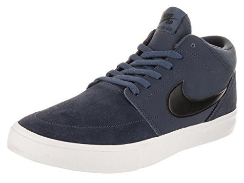 Nike SB Portmore II Solar Mid Size 12 - Homme 923198-400 Thunder Bleu/Noir Skateboarding