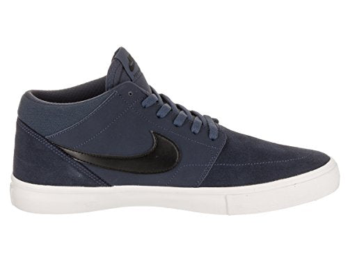 Nike SB Portmore II Solar Mid Size 12 - Homme 923198-400 Thunder Bleu/Noir Skateboarding