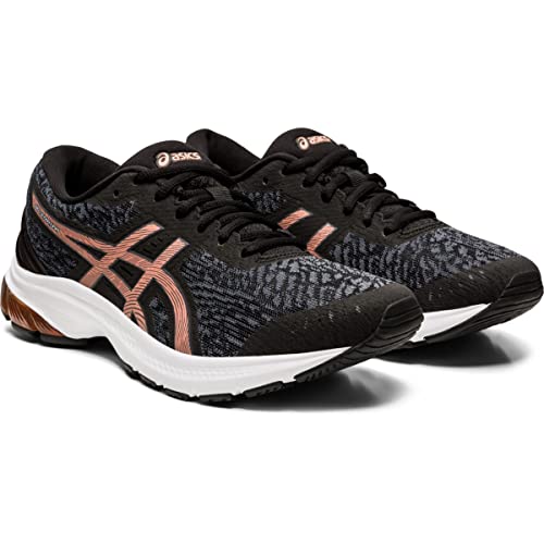 ASICS Women's Gel-Kumo Lyte Shoes, 6, Black/Rose Gold